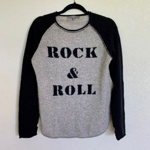 27 Miles Malibu Rock & Roll Cashmere Sweater.